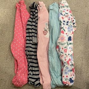 NWOT Carter’s Sleepers - 9 months